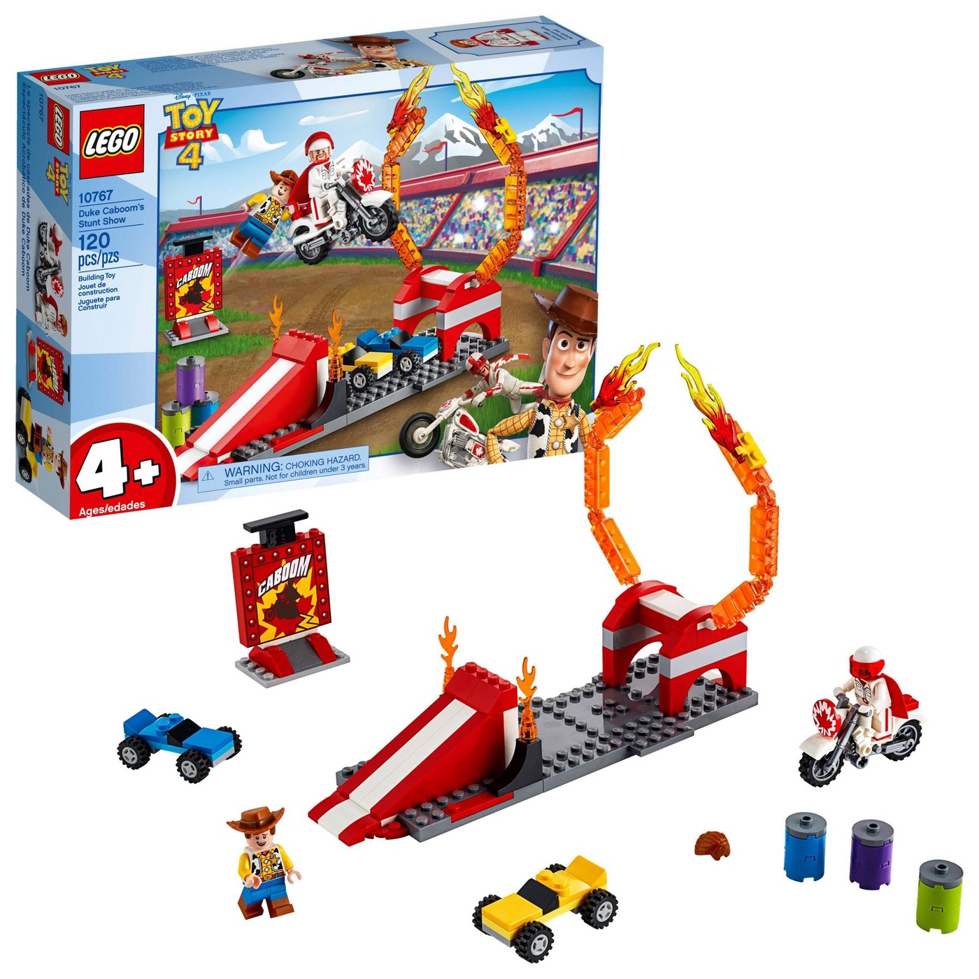 LEGO 4+ Disney Toy Story 4 Duke Caboom's Stunt Show 10767