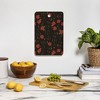 Camilla Foss Midnight Flourish Cutting Board Rectangle - Deny Designs - 3 of 3