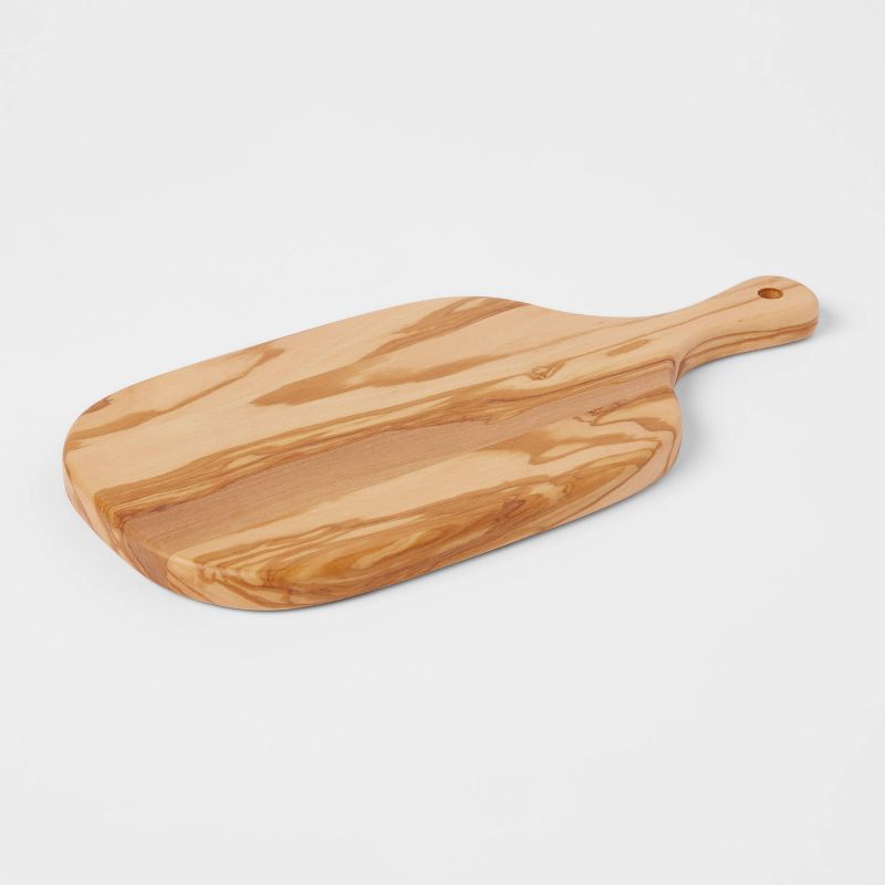 11&#34; x 5&#34; Olivewood Small Serving Board - Threshold&#8482;, 1 of 5