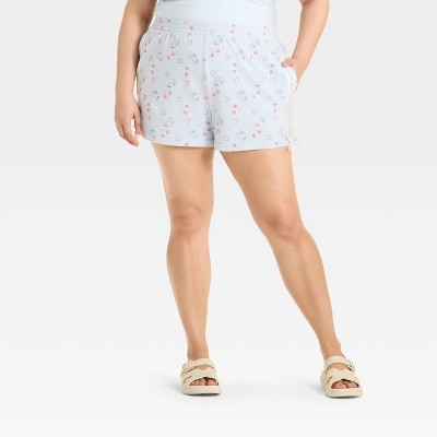 Women's Cinnamoroll Graphic Shorts - Blue