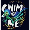 Girl's Luca Swim With Me T-Shirt - 2 of 4