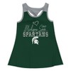 NCAA Michigan State Spartans Girls' Tank Top - 2 of 3