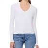 Women's Chelsea V Neck Long Sleeve Tee - GOLDIE - 2 of 2