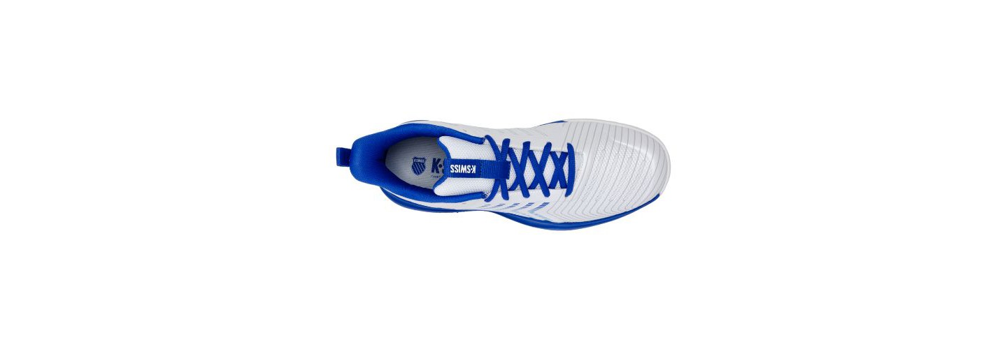 Мужские кроссовки K-Swiss Ultrashot Light Tennis Shoe (White/Dazzling Blue/Baltic Sea)., цвет: Белый — фото 7