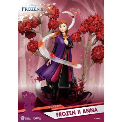 Frozen II Anna Autumn Maple Diorama Statue