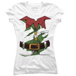 Junior's Design By Humans Papa Elf Christmas Shirt Papa Elf Shirt for Men Papa Elf By rasok T-Shirt - 1 of 3