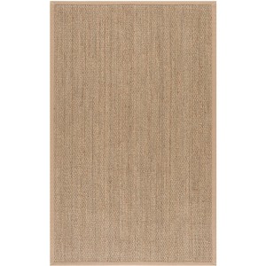 Natural Fiber Twill Plain Seagrass NF111 Indoor Rugs - Safavieh - 1 of 4