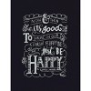 Design Works Counted Cross Stitch Kit 8"X10"-Just Be Happy - 2 of 2