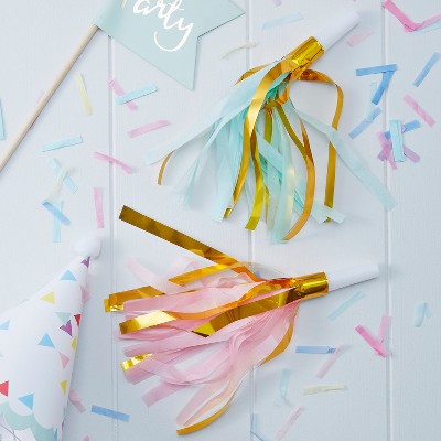10ct Pastel Party Horns