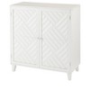 The Lakeside Collection 2-Door Cabinet with Chevron Design - 4 of 4