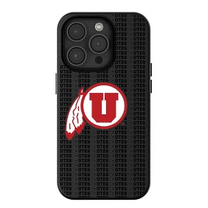 NCAA Big 12 Universities Text Backdrop MagSafe Compatible Cell Phone Case for Apple iPhone - 1 of 4