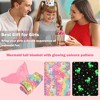 Catalonia Mermaid Tail Blanket for Toddlers Girls, Super Soft Plush Flannel Mermaid Sleeping Bag, Unicorn Pattern, Gift for Girls - 4 of 4