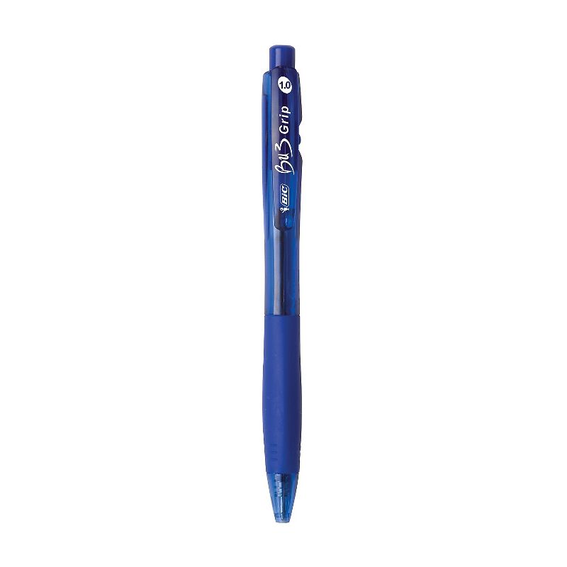 Bic BU3 Retractable Ballpoint Pen Bold 1.0mm Blue Dozen BU311BE, 4 of 6