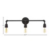 Toltec Lighting Vintage 3 - Light Vanity in  Dark Granite - 3 of 3
