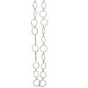 Allstate Floral 5' x 1.75" Lime Green Glittered Round Ring Chain Artificial Christmas Garland - Unlit - 3 of 3