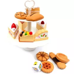 Link Little Chef Kitchen Fun Cookies And Desserts Tower Playset, Basic Skills Development, Pretend Play Toy For Kids
