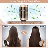 SKIMI 4-in-1 Hair Dryer Brush, Hot Air Brush for Straightening, Drying & Curling, Oval Barrel, Adjustable Temperature, Detachable Design - 3 of 4