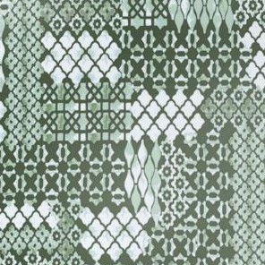 olive green mosaic patchwork