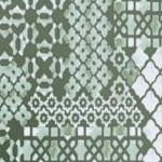 olive green mosaic patchwork