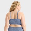 Women's Seamless Bralette - Colsie™ Dark Blue - 2 of 3