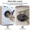 FURNIinspire Floor Mats Home 3 Piece Kitchen Rug Machine Washable Floor Mat for Living Room, Vintage Carpet, Non Slip, Green, 60"*20" - 4 of 4