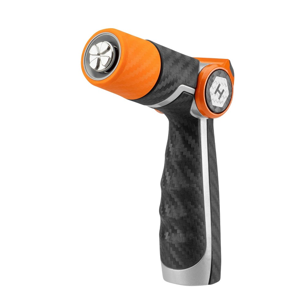 Photos - Other for Irrigation HydroTech Heavy Duty Twist Hose Nozzle Black/Orange