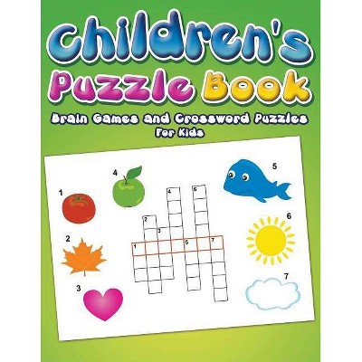 Children's Puzzle Book - by  Eva Delano (Paperback)