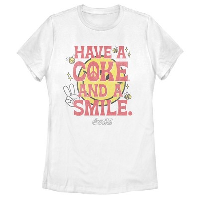 have a coke and a smile t shirt