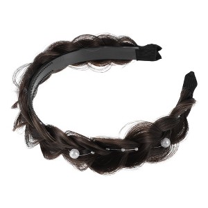 Unique Bargains Women's Headband 1.77" Wide 1 Pc - 1 of 4