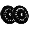 Sapphtopaz Olympic Rubber Weight Plates for Barbell, 2-Inch Barbell Plates for Weightlifting and Strength Training in Home & Gym - 3 of 4