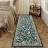 Modern Washable Area Rugs for Living Room Non Slip Stain Resistant Ultra Soft Floral Rug Carpet Floor Mat for Bedroom Dining Room Office - 3 of 4