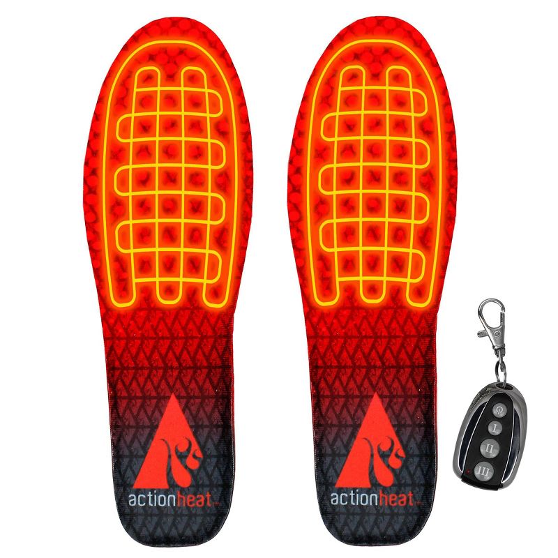 ActionHeat Rechargeable Heated Insoles - Black L/XL, 1 of 11