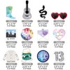 Big Dot of Happiness In My Party Era - Dessert Cupcake Toppers - Celebrity Concert Party Clear Treat Picks - Set of 24 - 4 of 4