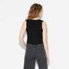 Women's Embroidered Collar V-Neck Tank Top - Wild Fable™ - 3 of 3