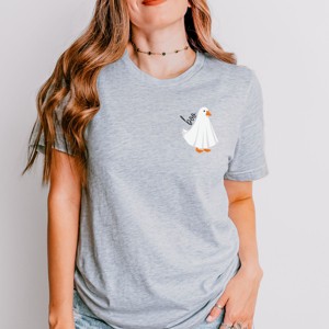 Simply Sage Market Boo Ghost Goose Short Sleeve Tee - 1 of 4