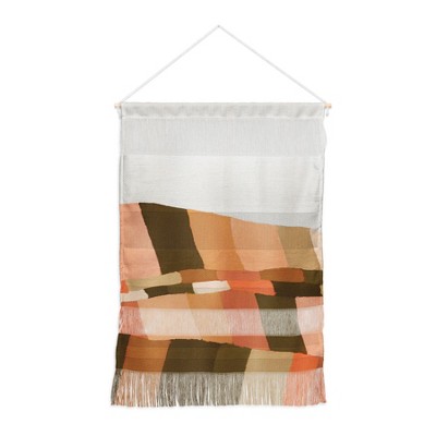 Alisa Galitsyna Colorful Hills Fiber Wall Hanging - Society6