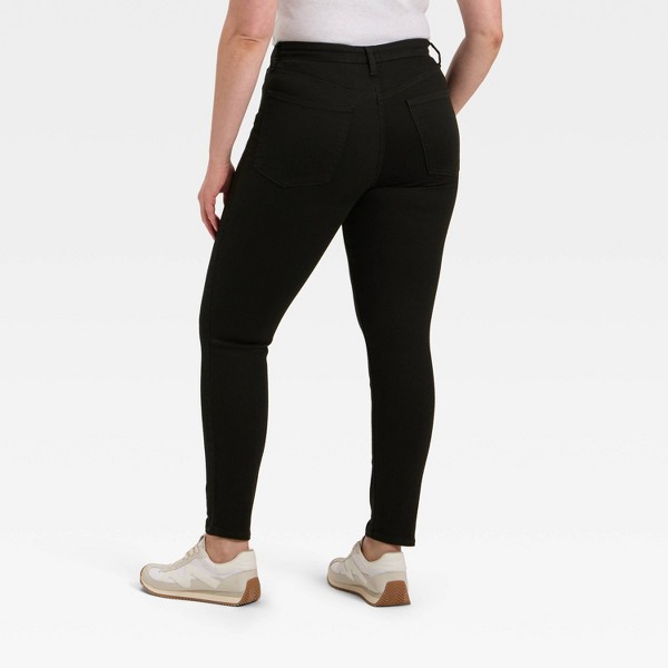 Jeans entallados de tiro alto para mujer - Universal Thread™ 5