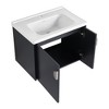 Modern Bathroom Vanity Cabinet With Sink, Wall Mounted Floating Bathroom Vanity And Sink Combo With Soft-Close Door - 2 of 3