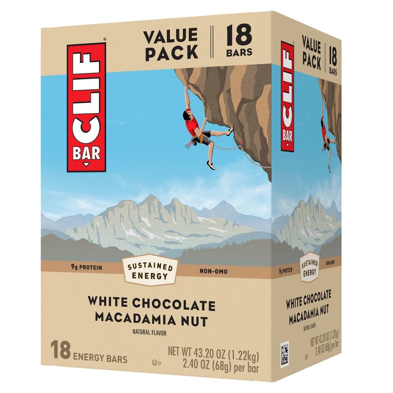 CLIF Bar White Chocolate Macadamia Nut Energy Bars
, 1 of 12