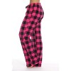Just Love Women's Plush Pajama Pants - Soft and Cozy Sleepwear Fleece Lounge PJs - Buffalo Check - 2 of 3