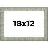 PosterPalooza | Sculpted Blue Picture Frame - UV Acrylic, Backing Board, Hanging Hardware Included - 2 of 4