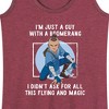 Women's - Avatar: The Last Airbender - Boomerang Guy Graphic Racerback Tank - 2 of 4