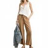 Women's Wide Leg Drawstring Pants - umgee - 4 of 4