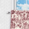 Ellis Curtain Victoria Park Toile Room Darkening Window Rod Pocket Pair Set With 2 Tiers - 2-Piece - 68x24" - 4 of 4