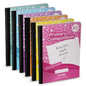 Manaloom Primary Composition Notebook Grades K-2, 100 Sheets - 9.75" x 7.5", Assorted Colors - 1 of 4