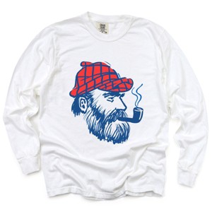Simply Sage Market Fisherman Portrait Garment Dyed Long Sleeve - 1 of 4