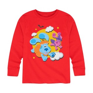 Boys' - Blue's Clues & You! - Full Moon Long Sleeve Graphic T-Shirt - 1 of 4