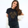 Simply Sage Market Women's Sunflower Bouquet Short Sleeve Garment Dyed Tee - 2 of 4