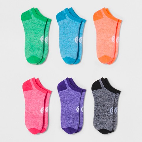 Women S 6pk No Show Athletic Socks C9 Champion Heather Blue 5 9