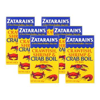 Zatarain's - Crawfish/Shrimp/and Crab Boil - Dry - Case of 6/3 oz